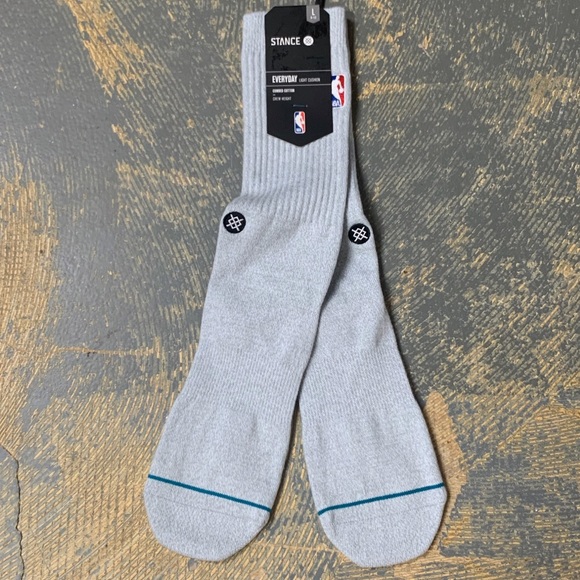 grey nba socks